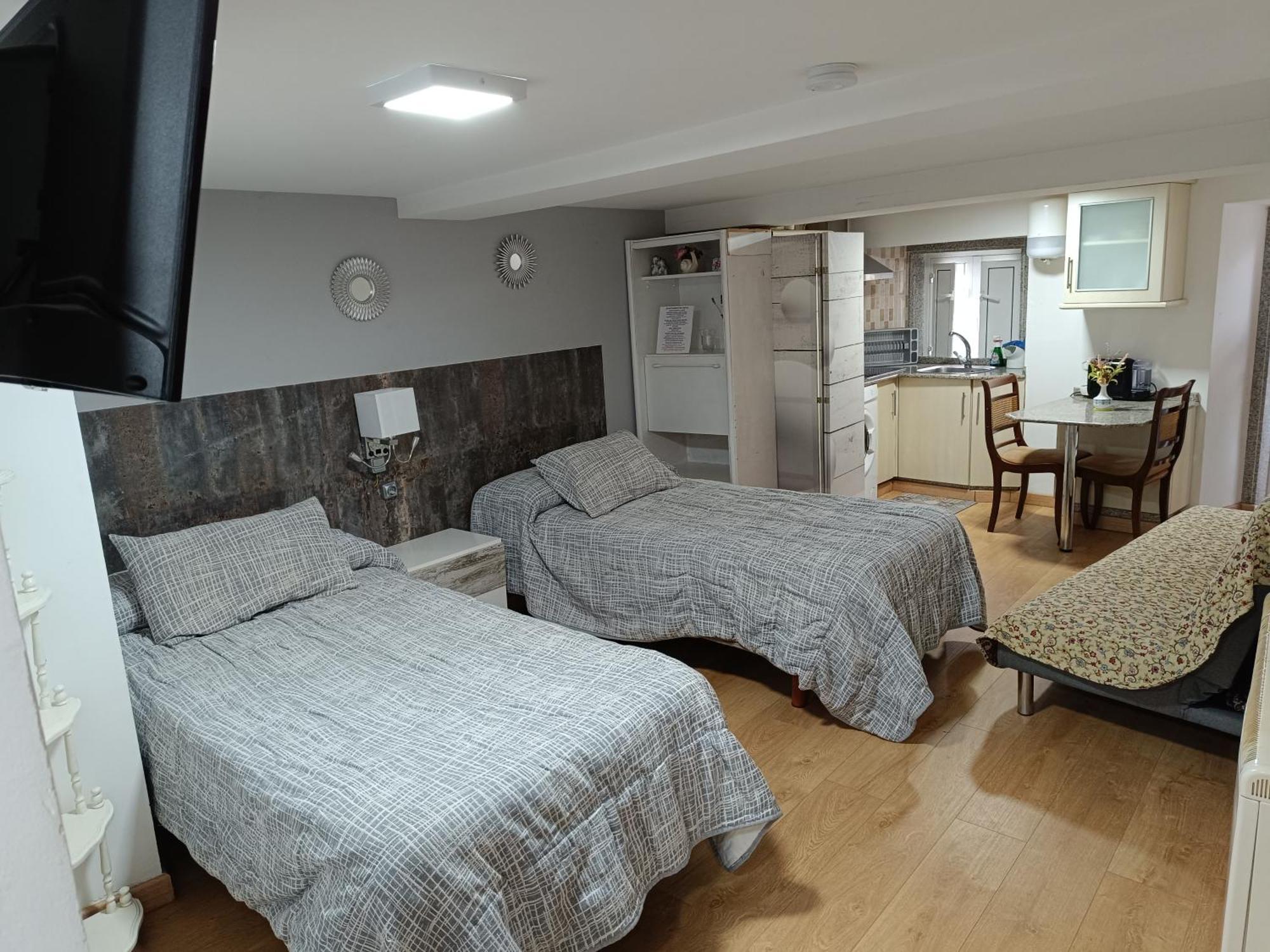 Apartamento Edita Lugo Bagian luar foto